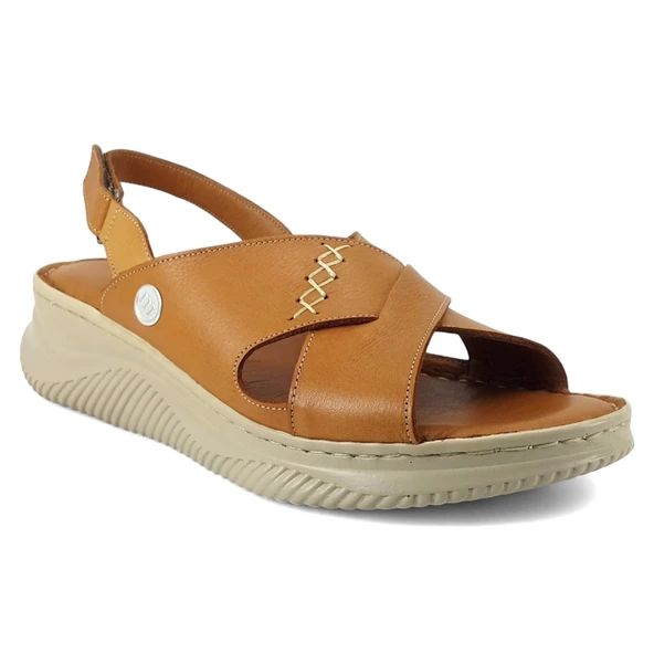 Mammamia 2855 25YS Kadın Günlük Sandalet Taba ürün görseli 1