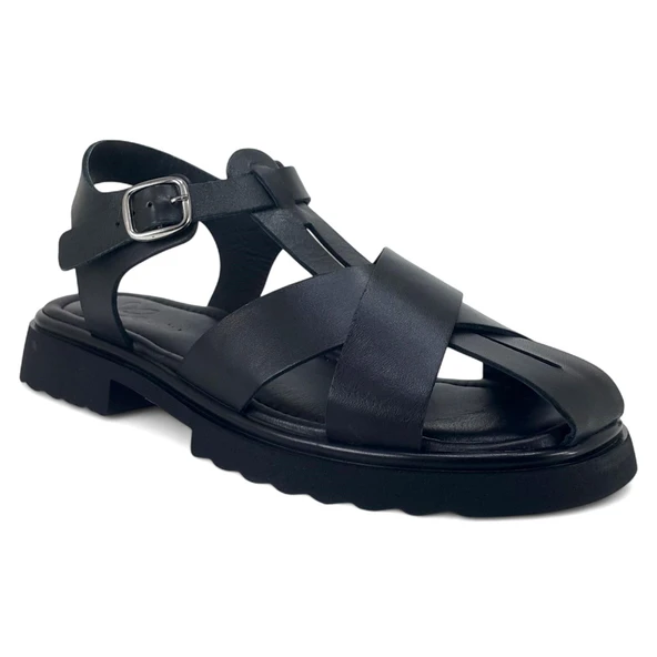 Beety 575 25YS Kadın Günlük Sandalet Siyah ürün görseli