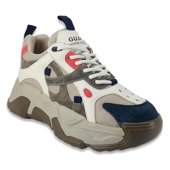 Guja 371 24KA Sneaker Günlük Bayan Ayakkabı Bej ürün görseli 1