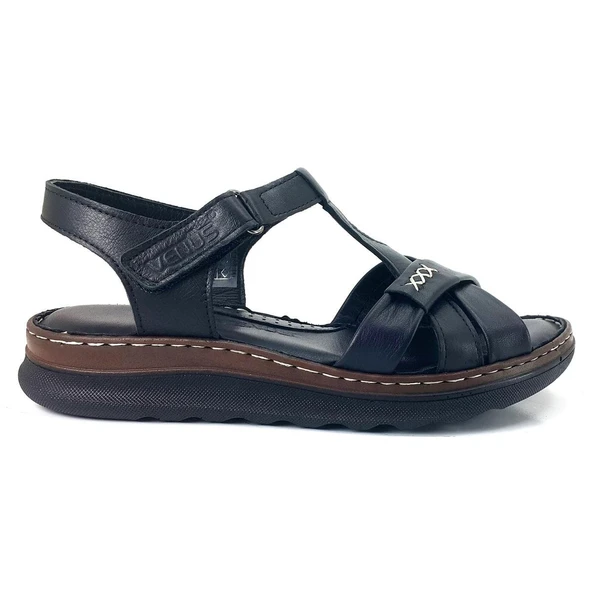 Venüs 24021723 25YS Kadın Günlük Sandalet Siyah - Resim 2