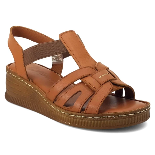 Venüs 24028801 25YS Kadın Günlük Sandalet Taba ürün görseli 1