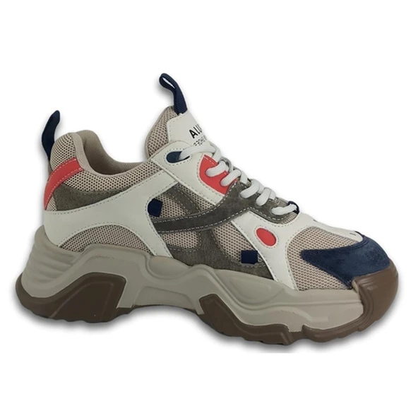 Guja 371 24KA Sneaker Günlük Bayan Ayakkabı Bej - Resim 3