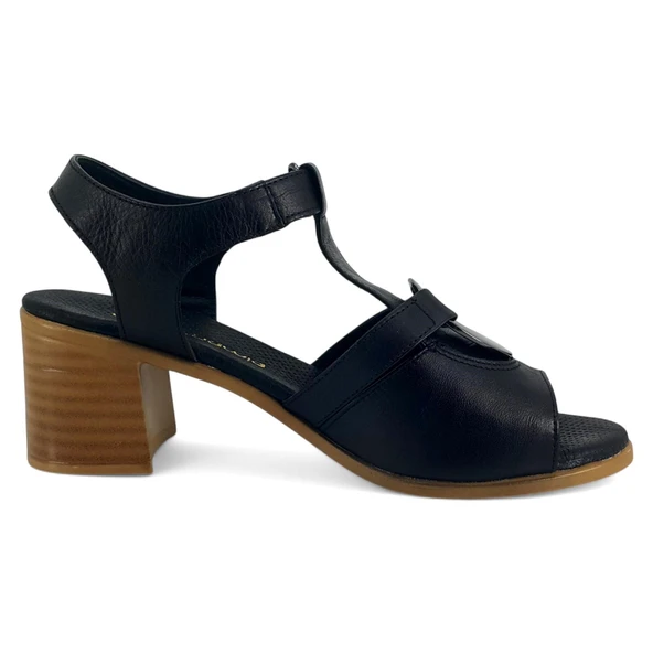 Mammamia 2725 25YS Kadın Günlük Sandalet Siyah - Resim 3