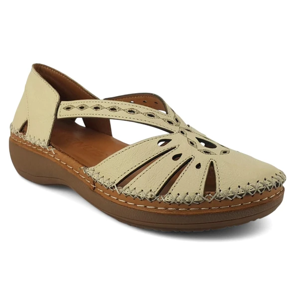 Venüs 25190245 25YS Kadın Günlük Sandalet Bej ürün görseli 1