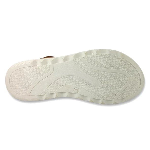 Venüs 24021723 25YS Kadın Günlük Sandalet Taba - Resim 4