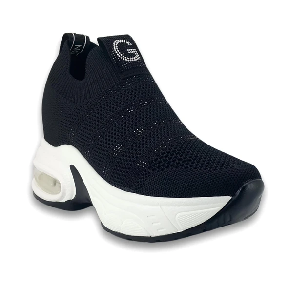 Guja 300 4 25YA Kadın Sneaker Günlük Ayakkabı Siyah ürün görseli 1