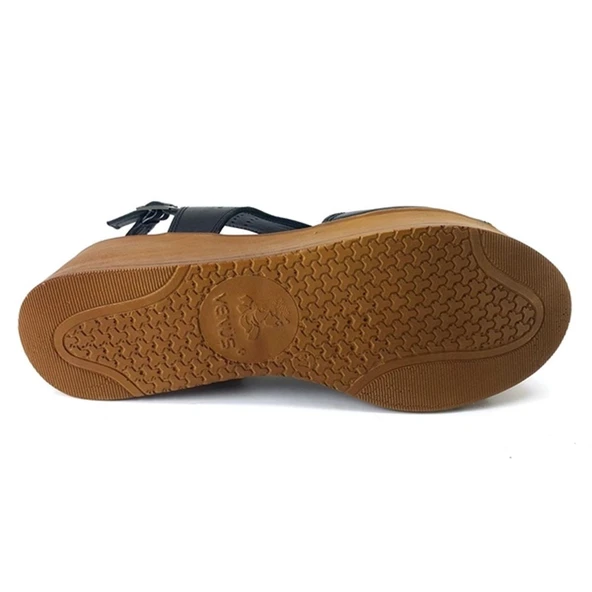 Venüs 2113604 23YS Günlük Bayan Sandalet  Siyah - Resim 4