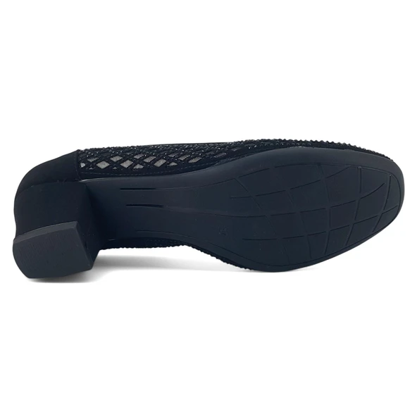 Beety 866 25YA Kadın Abiye Ayakkabı Siyah - 4