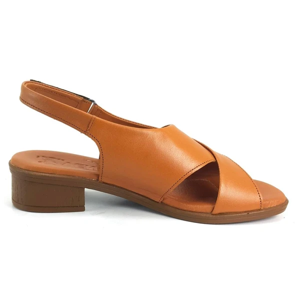 Venüs 24026025 24YS Kadın Günlük Sandalet Taba - Resim 3