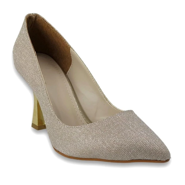 Beety 502 24KA Kadın Abiye Ayakkabı Altın ürün görseli 1