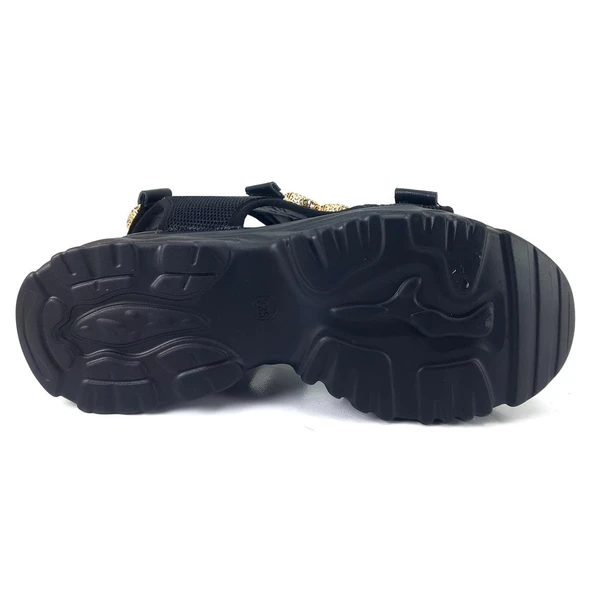 Guja 363 24YS Kadın Günlük Sandalet Siyah - Resim 4