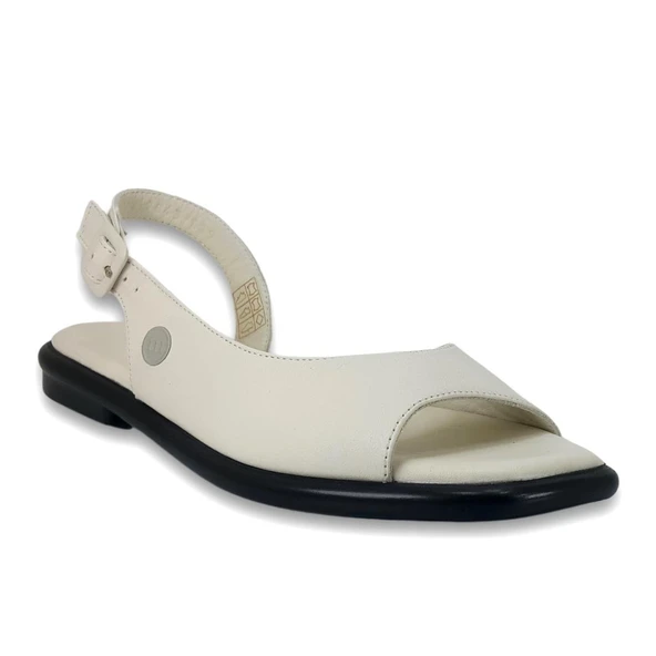 Mammamia 1720 24YS Kadın Günlük Sandalet Kemik ürün görseli 1