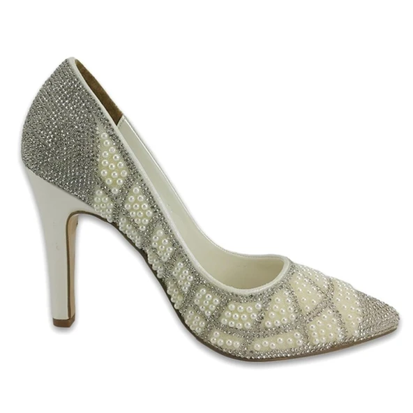 Guja 816 23YA Abiye Bayan Ayakkabı  Sedef - Resim 3