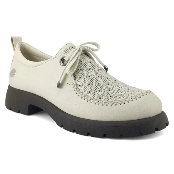 Mammamia 7310 25YA Kadın Günlük Ayakkabı Krem ürün görseli 1