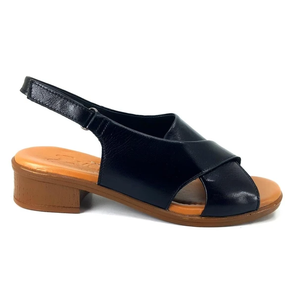 Venüs 24026025 24YS Kadın Günlük Sandalet Siyah - Resim 2