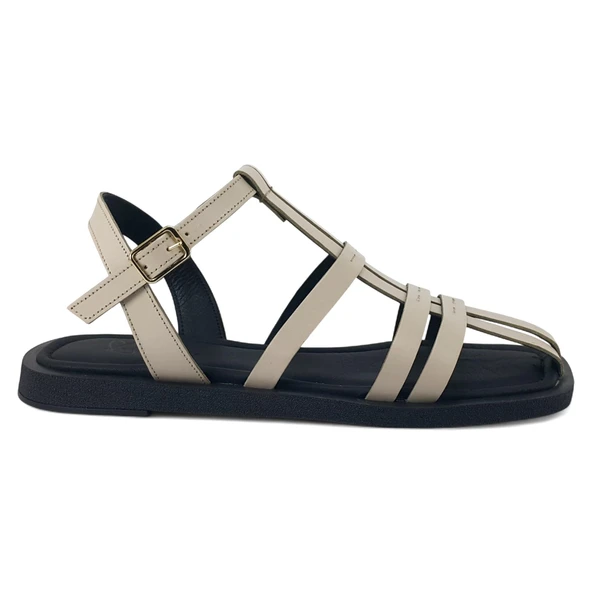 Beety 233 25YS Kadın Günlük Sandalet Vizon - Resim 2