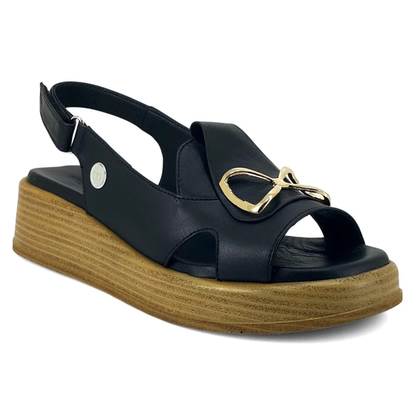 Mammamia 2780 25YS Kadın Günlük Sandalet Siyah ürün görseli 1