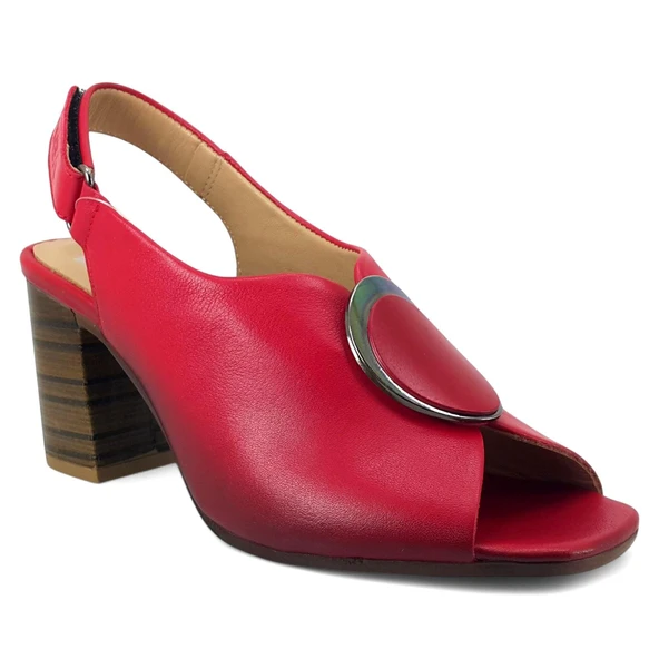 Venüs 2108518 25YS Kadın Günlük Sandalet Kırmızı ürün görseli 1