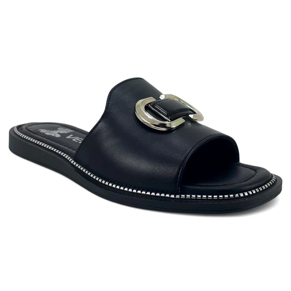 Venüs 2512205 25YT Kadın Günlük Terlik Siyah ürün görseli 1