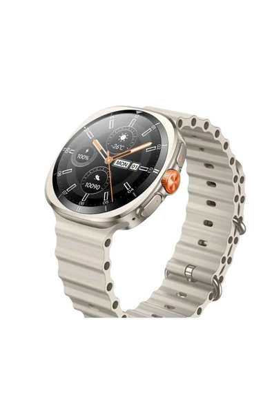 TSW2 1.43 inç Titanyum AMOLED Ekran Bluetooth 5.3 Telefon Görüşme iOS & Android Uyumlu Metal Akıllı Saat - 2