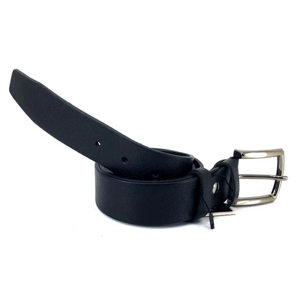 Saraç 1103 24K 3,5 Cm Erkek Kot Kemer Siyah - Resim 3