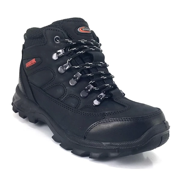 Scooter 5538 22KB Su Geçirmez Bayan Bot Siyah Nubuk ürün görseli 1