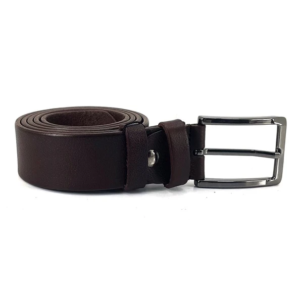 Saraç 1103 24K 3,5 Cm Erkek Kot Kemer Kahverengi - 2