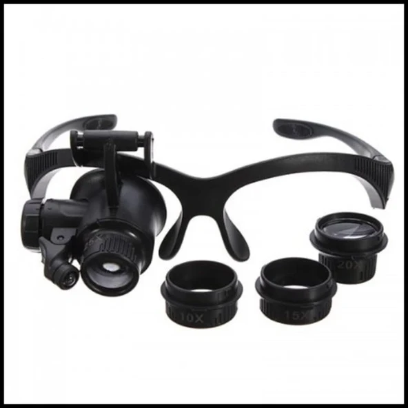 Saat Tamırı,okuma, Kuyumcu Için Çok Fonksiyonlu Onarım Gözlük Büyüteç - 3