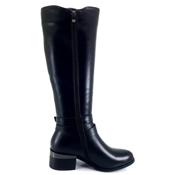 Guja 100 24KÇ Kadın Günlük Çizme Siyah - Resim 3