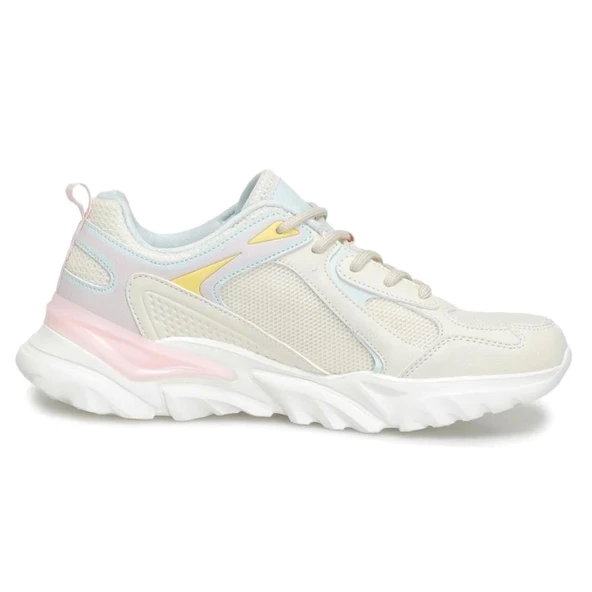 Lumberjack Emılıa 24YA Kadın Günlük Spor Ayakkabı Kırık Beyaz - Resim 3