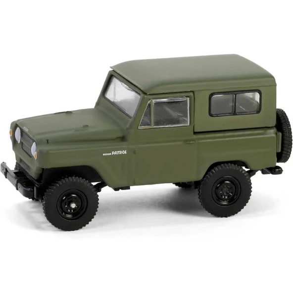 Eğitici Oyuncak  Greenlight 1/64 All-Terrain Series 16- 1962 Patrol Matt Olive Green ürün görseli 1