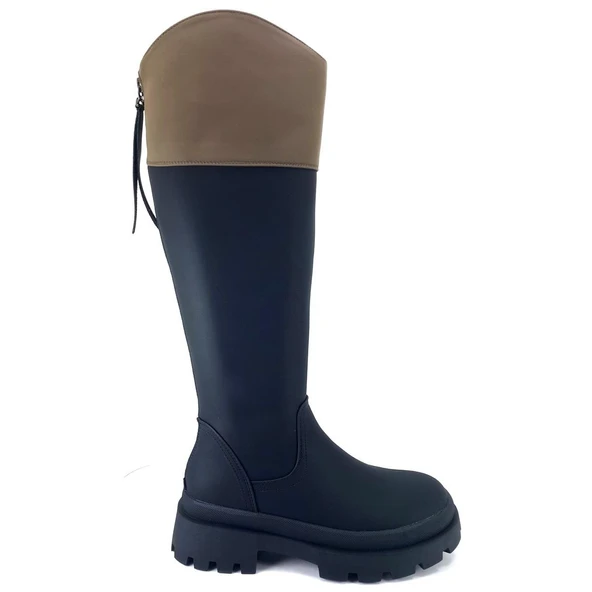 Guja 418 24KÇ Kadın Günlük Çizme Siyah - Resim 2