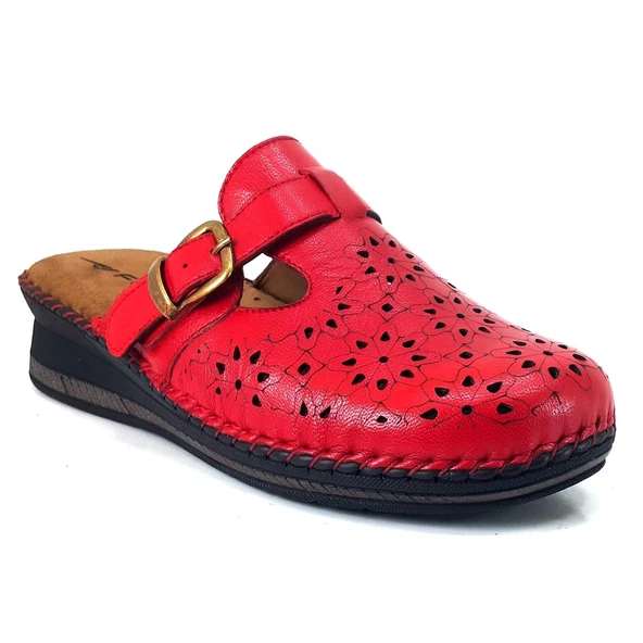 Forelli Cary 25YT Kadın Anatomik Günlük Terlik Kırmızı ürün görseli 1