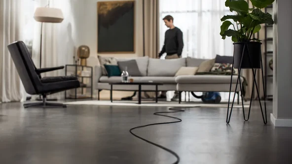 SİEMENS VSX21A320 iQ300 Toz torbasız Süpürge Mavi - 15