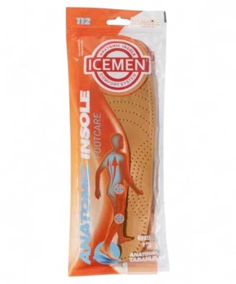 İcemen 112 Deri Multi Point Deri Tabanlık Naturel - 3