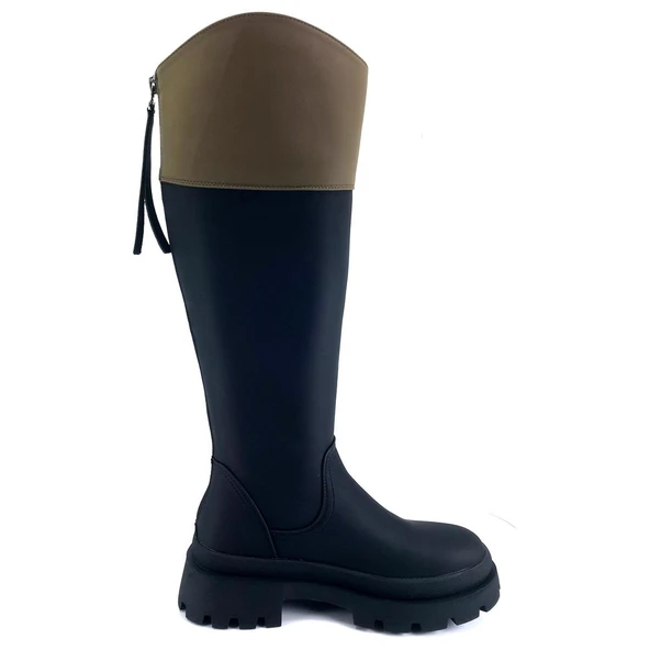 Guja 418 24KÇ Kadın Günlük Çizme Siyah - Resim 3