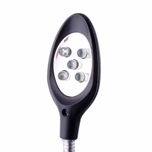 Masa Üstü Mandallı ,2.5x90mm, 7.5x34mm Mercekli ,adaptörlu Işıklı Büyüteç - 7