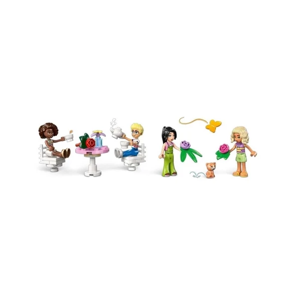 Eğitici Oyuncak 42671 Lego Friends Kafe ve Çiçekçi Dükkanı 1138 parça +9 yaş - 4