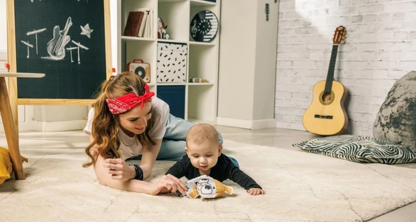 Tiny Love Çıngıraklı Puset Oyuncağı Unicorn - 3