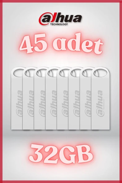 45 Adet 32GB Metal USB Flash Bellek U106