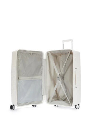 Pierre Cardin Trolley Valiz Beyaz Orta Boy 04PC7080-02-BY - 4