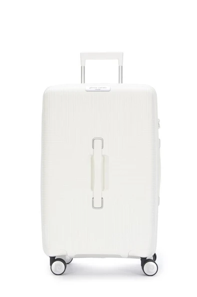 Pierre Cardin Trolley Valiz Beyaz Orta Boy 04PC7080-02-BY
