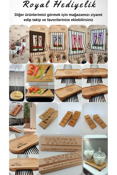 Royal Hediyelik Dilsiz Uşak, Tekli Elbise Mont Ceket Askısı - 6