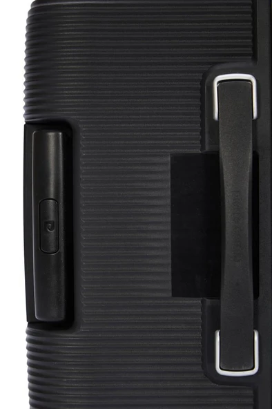 Pierre Cardin Trolley Valiz Siyah Büyük Boy 04PC7080-01-SY - Resim 8