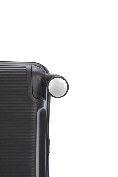 Pierre Cardin Trolley Valiz Siyah Büyük Boy 04PC7080-01-SY - Resim 9