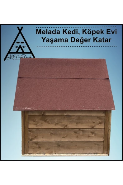 Sevinç Ticaret Ahşap Köpek Kulübesi Dış Mekan Köpek Kulübesi - 4
