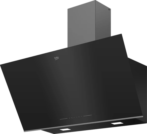 Beko BDE 9062 S Siyah Duvar Tipi Davlumbaz - Resim 2