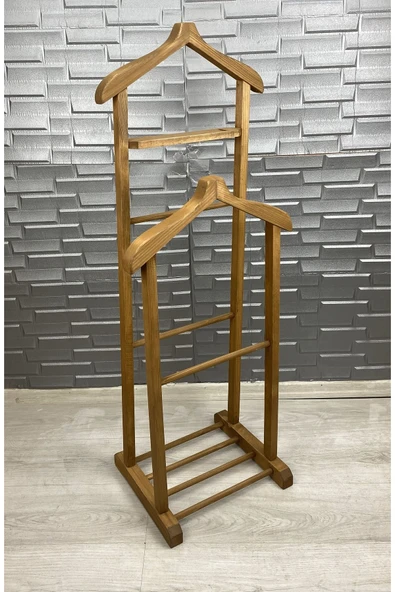 Desa Mobilya Kahverengi Çifttepe Dilsiz Uşak Askılık - 3