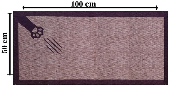 Aktunç Koltuk Koruma Matı Krem 50-100 Cm - 3
