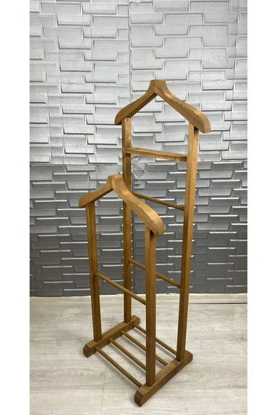 Desa Mobilya Kahverengi Çifttepe Dilsiz Uşak Askılık